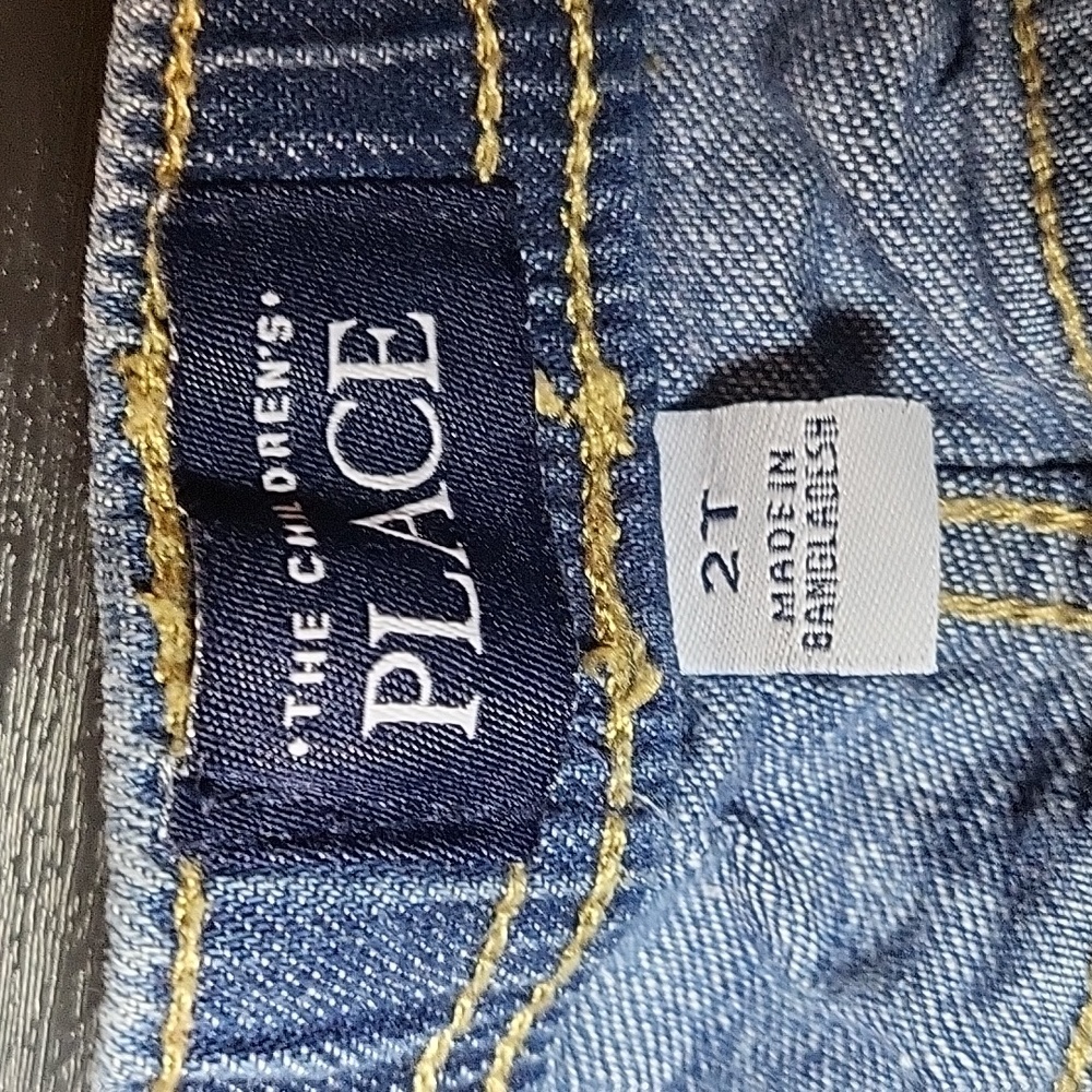 NWOT The Children’s Place Jeans Shorts (Sz 2T) - Picture 3 of 3